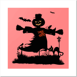 Funny halloween design Posters and Art